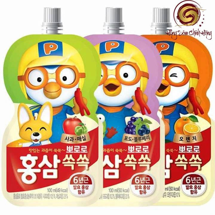 hồng sâm pororo