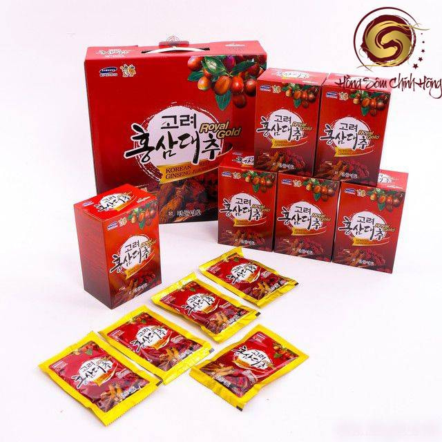 hồng sâm táo đỏ