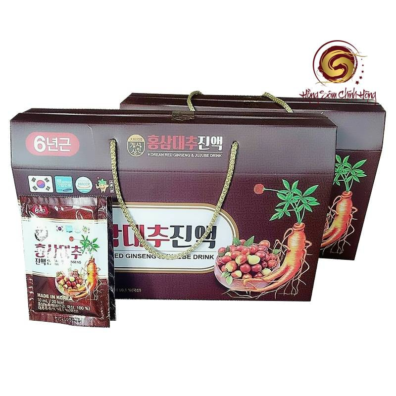 hồng sâm táo đỏ