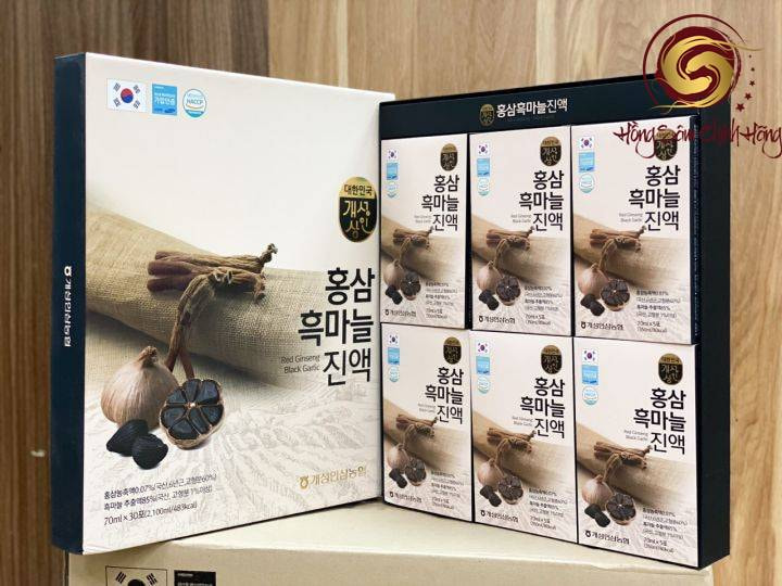 hồng sâm tỏi đen hàn quốc