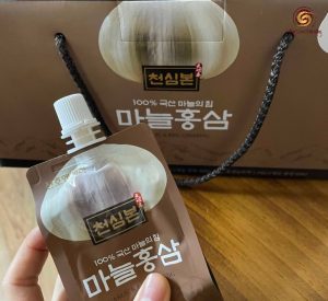 Hồng Sâm Tỏi Trắng Gangwon – 1 Hộp 30 Gói