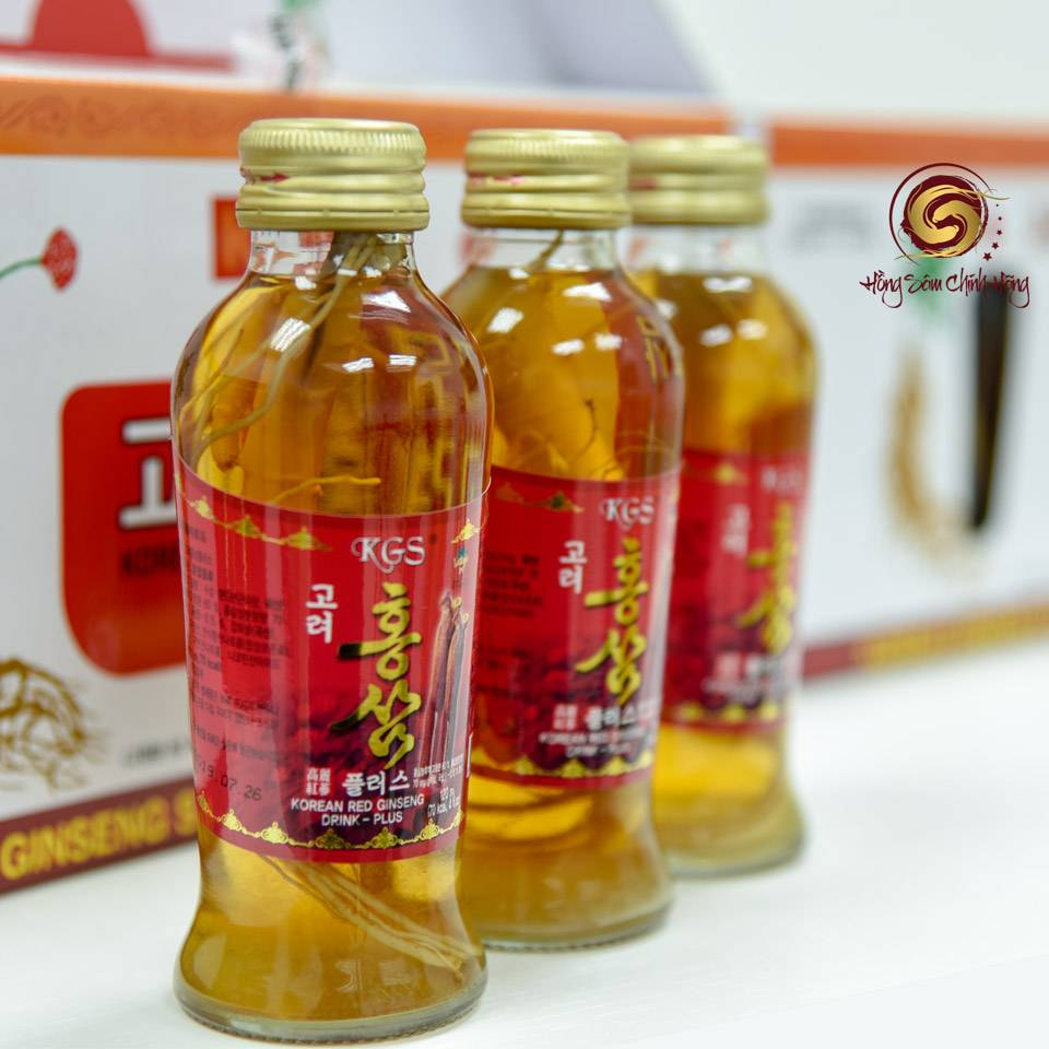 nước sâm đóng chai