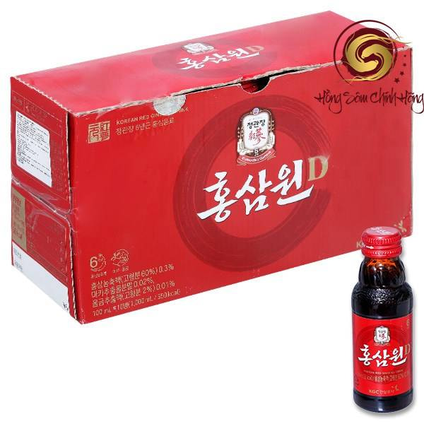 nước sâm đóng chai