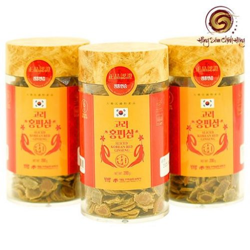 Sâm khô thái lát Daedong hũ 200gr – Nhập khẩu trực tiếp Hàn Quốc