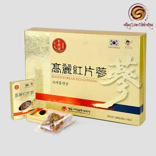 Sâm lát khô Daedong 200gr (20gram*10 gói)