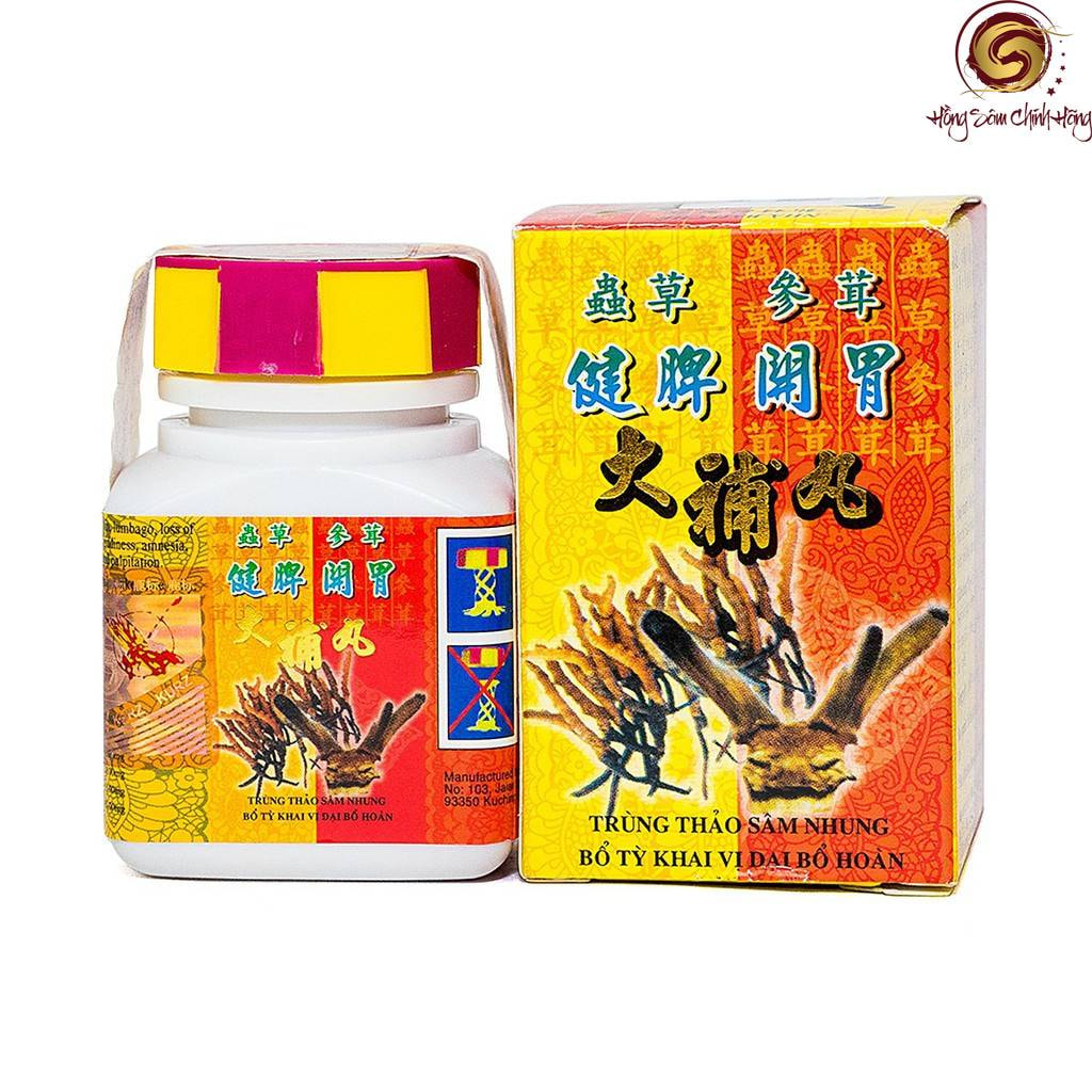 sâm nhung trùng thảo