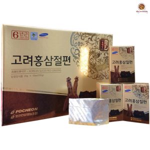 Sâm tẩm mật ong thái lát 200g Pocheon 6NĐ (20gram*10 gói)