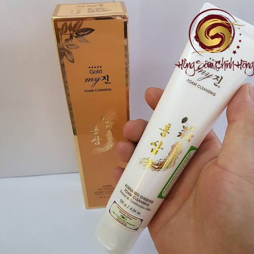 sữa rửa mặt sâm vàng my gold
