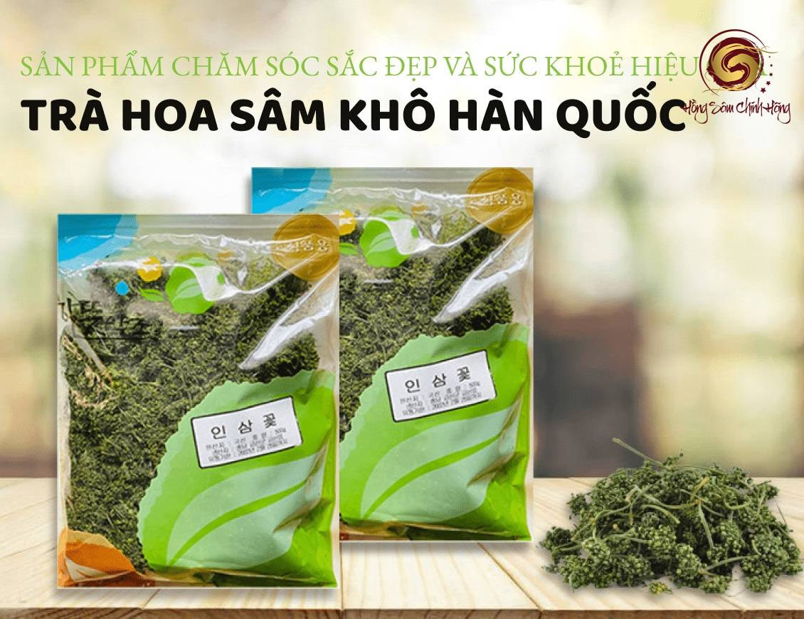 tác dụng của trà hoa sâm đất