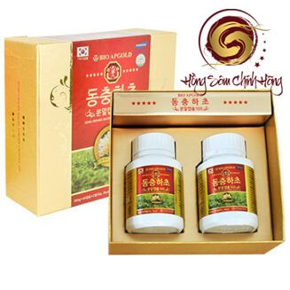 Thuốc đông trùng hạ thảo dạng viên 60 viên x 2 lọ Bio Giá Tốt