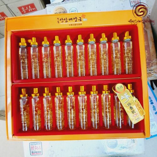 Tinh chất hồng sâm núi 6 Năm tuổi 20ml x 30 ống (hộp giấy)