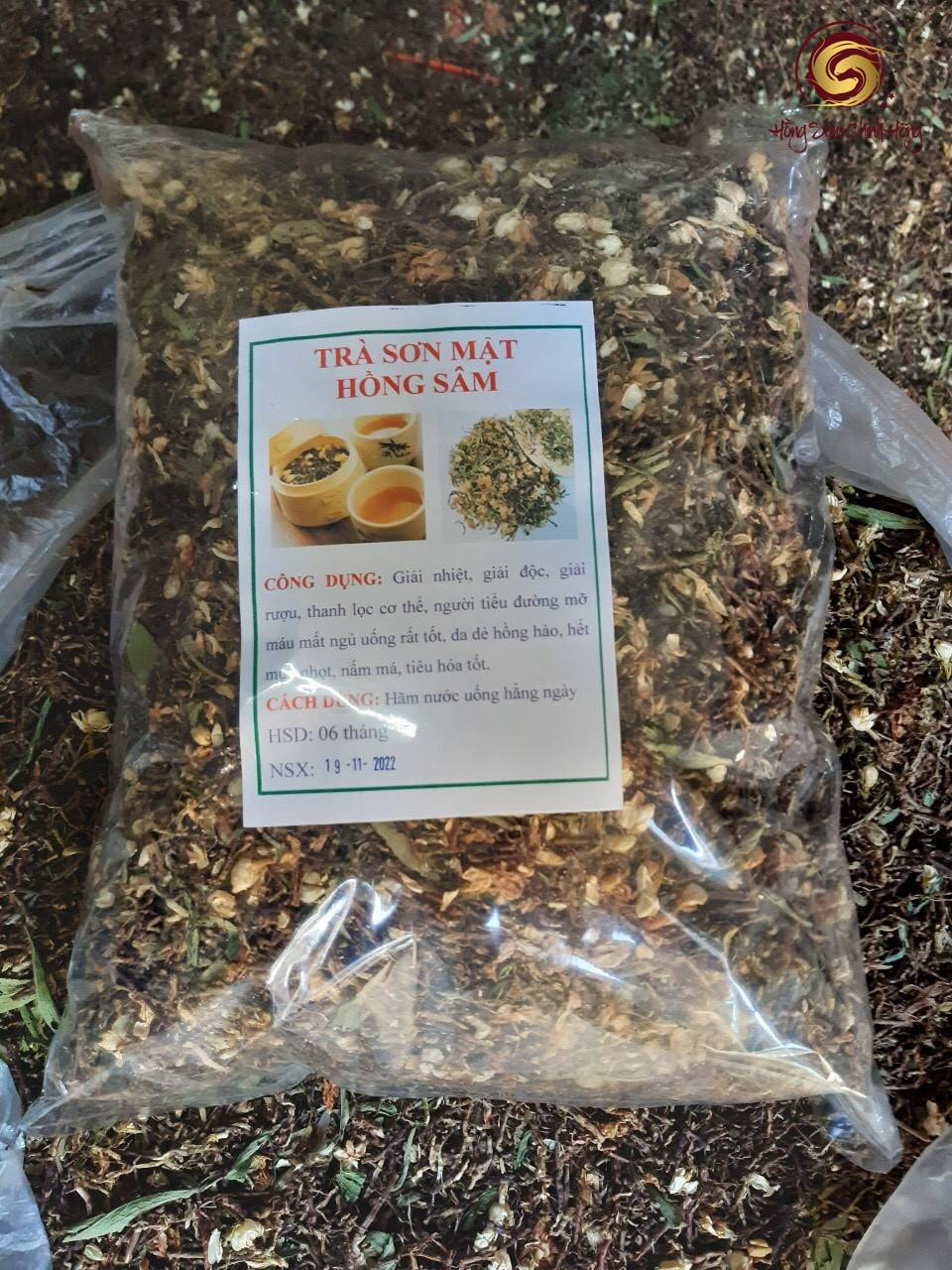 trà sơn mật hồng sâm sapa