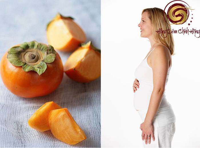 bầu có được ăn hồng không