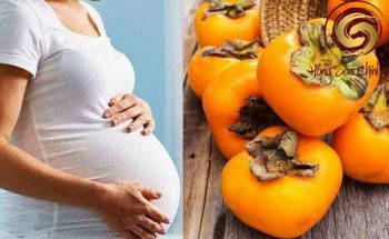 bầu có được ăn hồng không