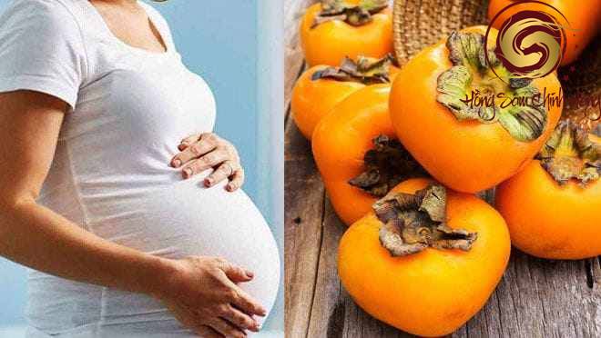 bầu có được ăn hồng không