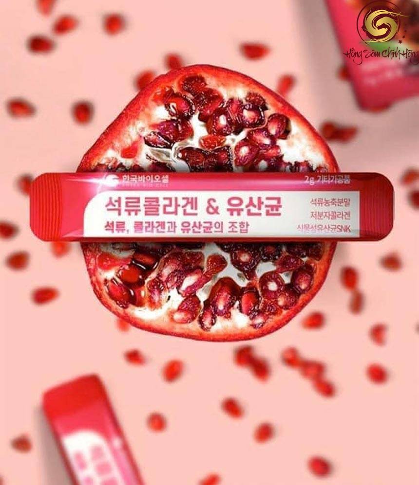 collagen lựu đỏ 