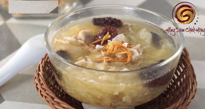 cách nấu cháo đông trùng hạ thảo