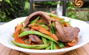 cách nấu tim lợn