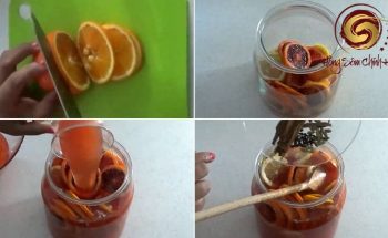 Cách ngâm rượu cam