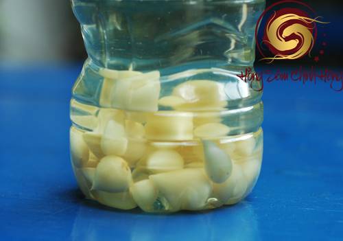 Cách ngâm rượu tỏi chữa bệnh xương khớp