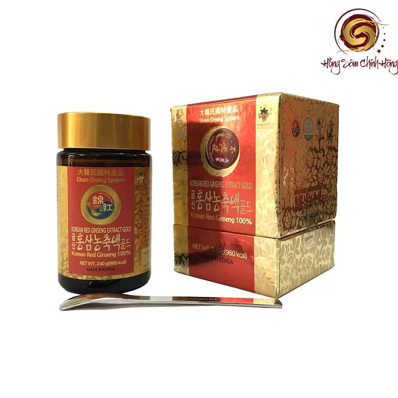 cao hồng sâm korean red ginseng extract gold