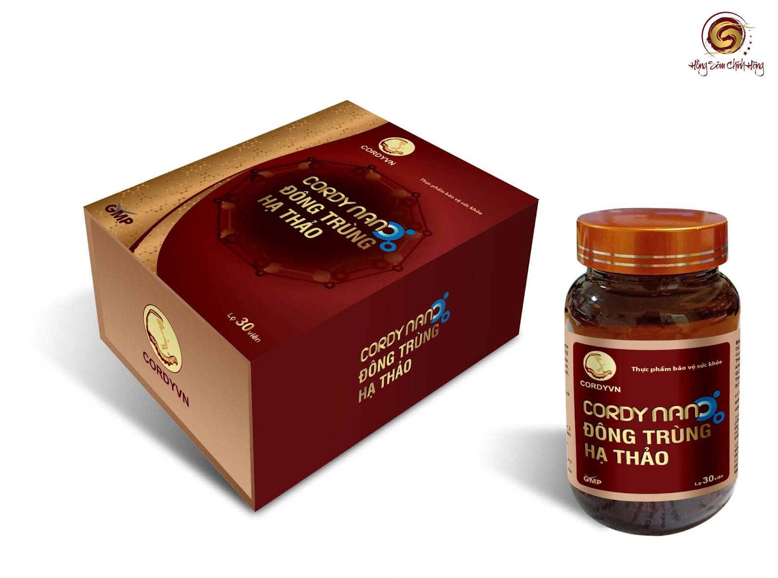 Cao nấm đông trùng hạ thảo hồng sâm nano curcumin Bảo An