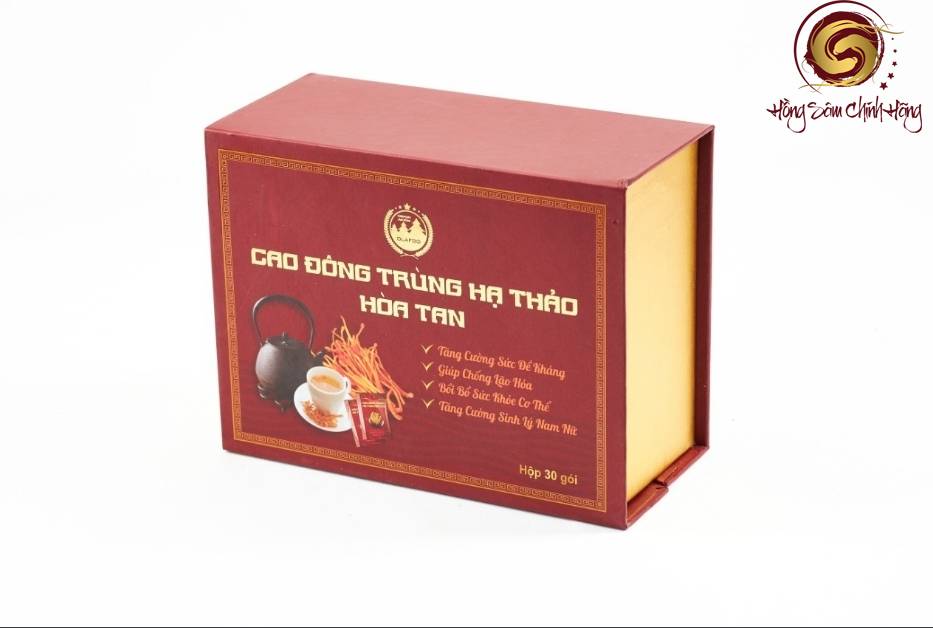 Cao nấm đông trùng hạ thảo hồng sâm nano curcumin Bảo An