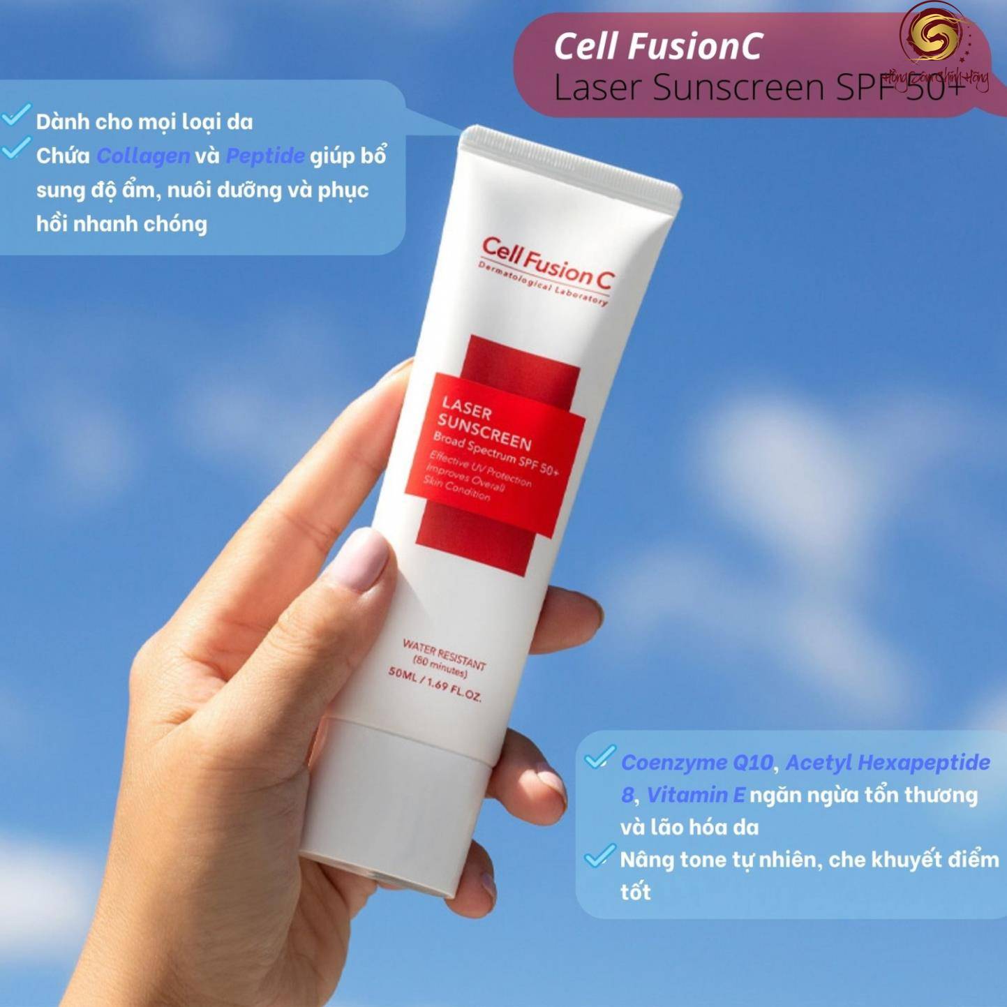 kem chống nắng Cell Fusion C Hồng