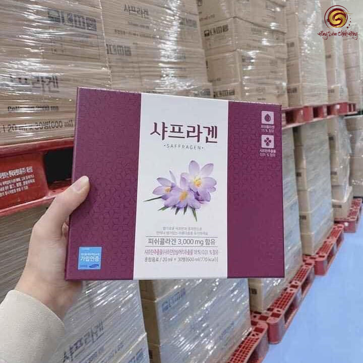 Giải đáp thắc mắc: Collagen nhuỵ hoa nghệ tây Hàn Quốc sử dụng có tốt không?