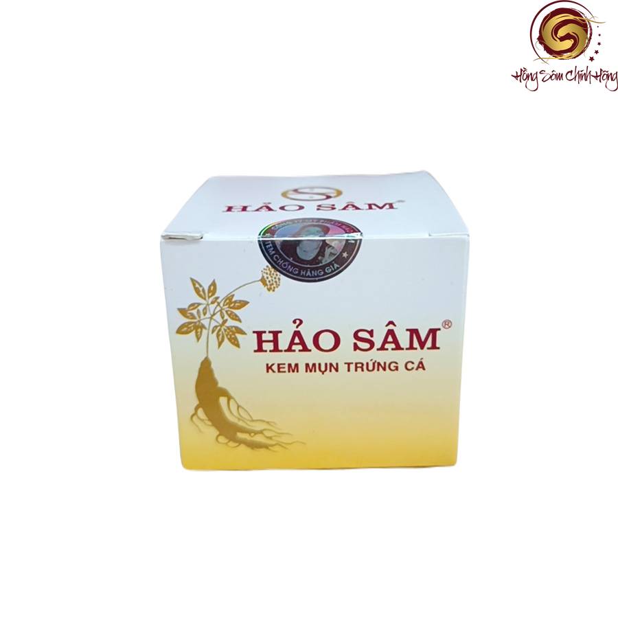 hảo sâm trị mụn