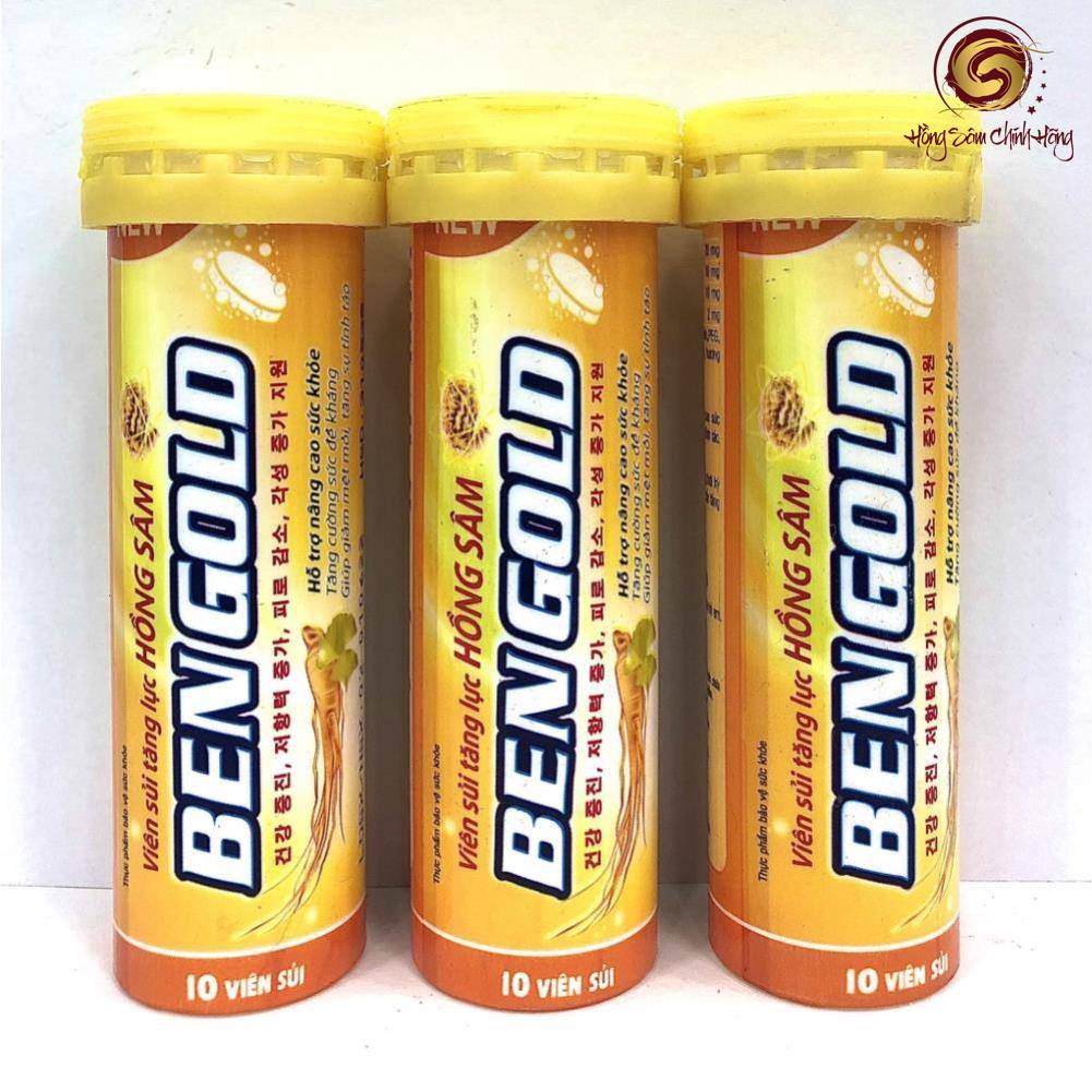 viên sủi tăng lực hồng sâm