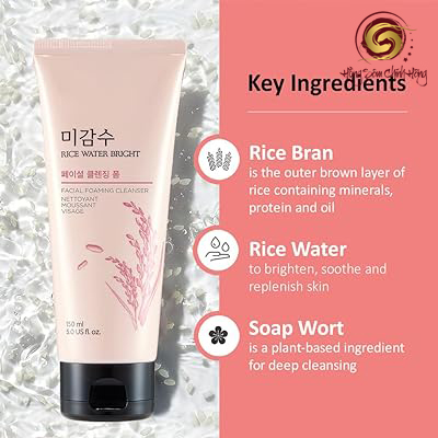 Sữa rửa mặt Rice Water Bright Cleansing Foam có tốt không? Công dụng ra sao?