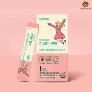 Thạch chất xơ Chunho Ncare – 1 hộp 15 gói