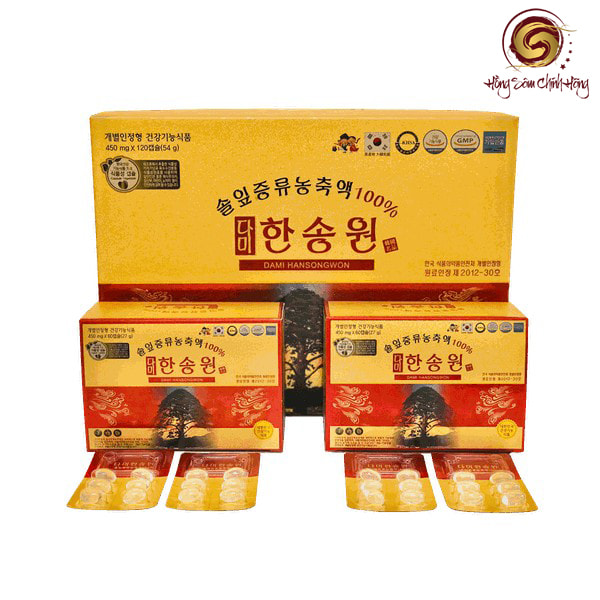 Tinh dầu thông đỏ Dami Hansongwon 120 viên