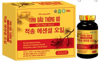 tinh dầu thông đỏ red pine gold