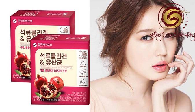 collagen lựu đỏ 