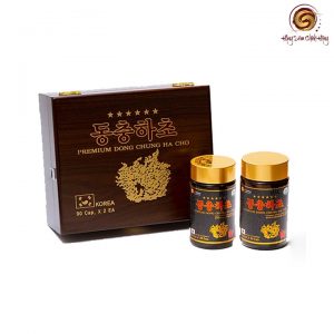 Viên nang đông trùng hạ thảo 90 viên x 2 lọ (hộp gỗ)