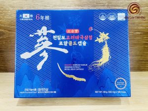 Viên thiên sâm đông trùng hạ thảo 180 viên Royal Gold